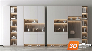 Shoe cabinet Skp Files